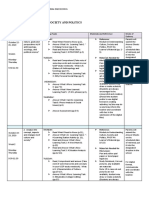 Weekly Home Learning Plan Understanding Culture Society and Politics