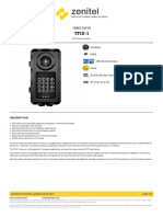 TFIX-1: Turbine IP66 IEC Ex Intercom Atex Active Noise Cancelling IP Over 2-Wire