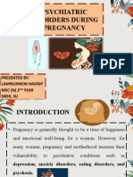 Psychiatric Disorders During Pregnancy