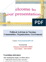 Political Activism in Nursing Final Presentation