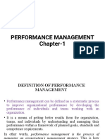 Performance Management