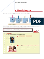 La Morfología para Quinto Grado de Primaria