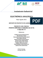 Proyecto - Fuente Simetrica Variable (0-24 V) y Fija de 5 V - Electrónica Analógica MI-3A