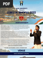 I.I.M.U.N. Bhopal 2022 Conference Brochure