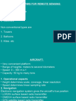 Platforms For Remote Sensing