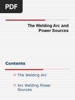 Welding Arc and Power Sources