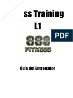 Guia de Entrenamiento Cross Training Curso