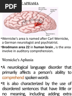 Wernicke Aphasia Lec