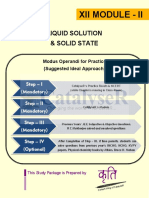 Chemistry - Liquid Solution - Solid State - Complete Module