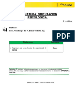 COMPENDIO UNIDAD 4 Orientacion Psicologica