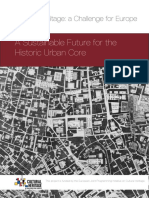 A Sustainable Future For The Historic Urban Core