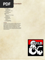 5th Edition Homebrew Ruleset