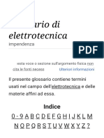 Glossario Di Elettrotecnica - Wikipedia