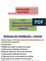 Clase 5. Métodos de Control de Sistemas de Ventilación Industrial