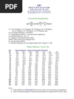 Damper ASC Sizing Coefficients