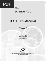 Science Hub: Teacher'S Manual Class 8