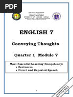 English 7 q1 Mod7