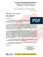 Carta de Presentacion