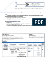 Course Syllabus: Maed 141 Graduate School Republic of The Philippines