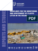 Guidelines For The Monitoring and Assessment of Plastic Litter in The Ocean