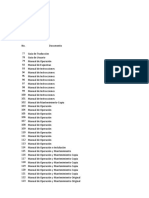 Lista Maestra de Documentos Externos MMC