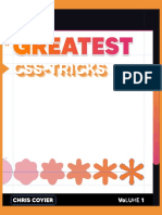 The Greatest Css Tricks Vol I