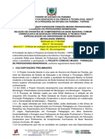 Edital Nº44.2022 Conexão Mundo Cursistas Mondragon Retificado em 17.08.2022