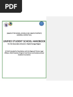 Unified Student School Handbook