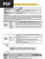 4to Programacion Anual Arte y Cultura