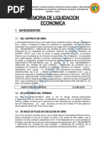 004 001 Memoria de Liquidacion Economica