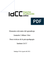 Trabajo Semana 2 Bases Teóricas de La Psicopedagogía 