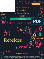 Análisis Rebeldes - Susan E. Hinton - II°Medio