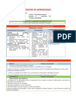 Sesiones de Aprendizaje 2022