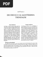 Cap. 2 - de Deus e Da Santíssima Trindade