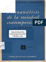 Psicoanalisis de La Sociedad Contemporan