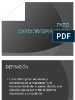 Paro Cardiorespiratorio