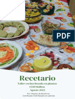 PDF - Recetario PlantBased Por Chef Maylen de Cocina Salud y Fe