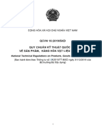 QCVN 16-2019-BXD National Technical Regulation On Products, Goods of Building Materials (Viet)