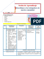 1° Sesiones 3 Semana 6 Experiencia