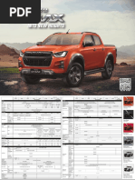 Isuzu Dmax Specs