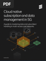 5g Core Guide Cloud Native Subscription Data Management