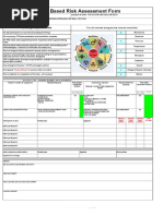 Task Based Risk Assessment Form: Briefing Responsibilities