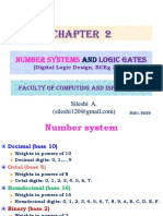 Chapter 2 Number Systems and Logic Gate