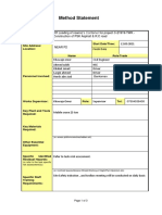 Method Statement: Banksman