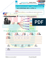 Actividad de Comunicación Primer Grado