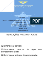 Hid 43 Água Fria Aula 6