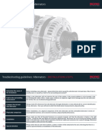 Troubleshooting Guidelines: Alternators