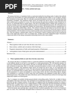 Theory of Regulation Fields TRF