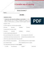 Examen de Admisión 7°