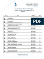 Catálogo Bozza - Peças Comboio